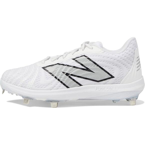 New Balance MENS 11.5 FuelCell 4040v7 Metal Cleats White Black Baseball NWOB main image 7